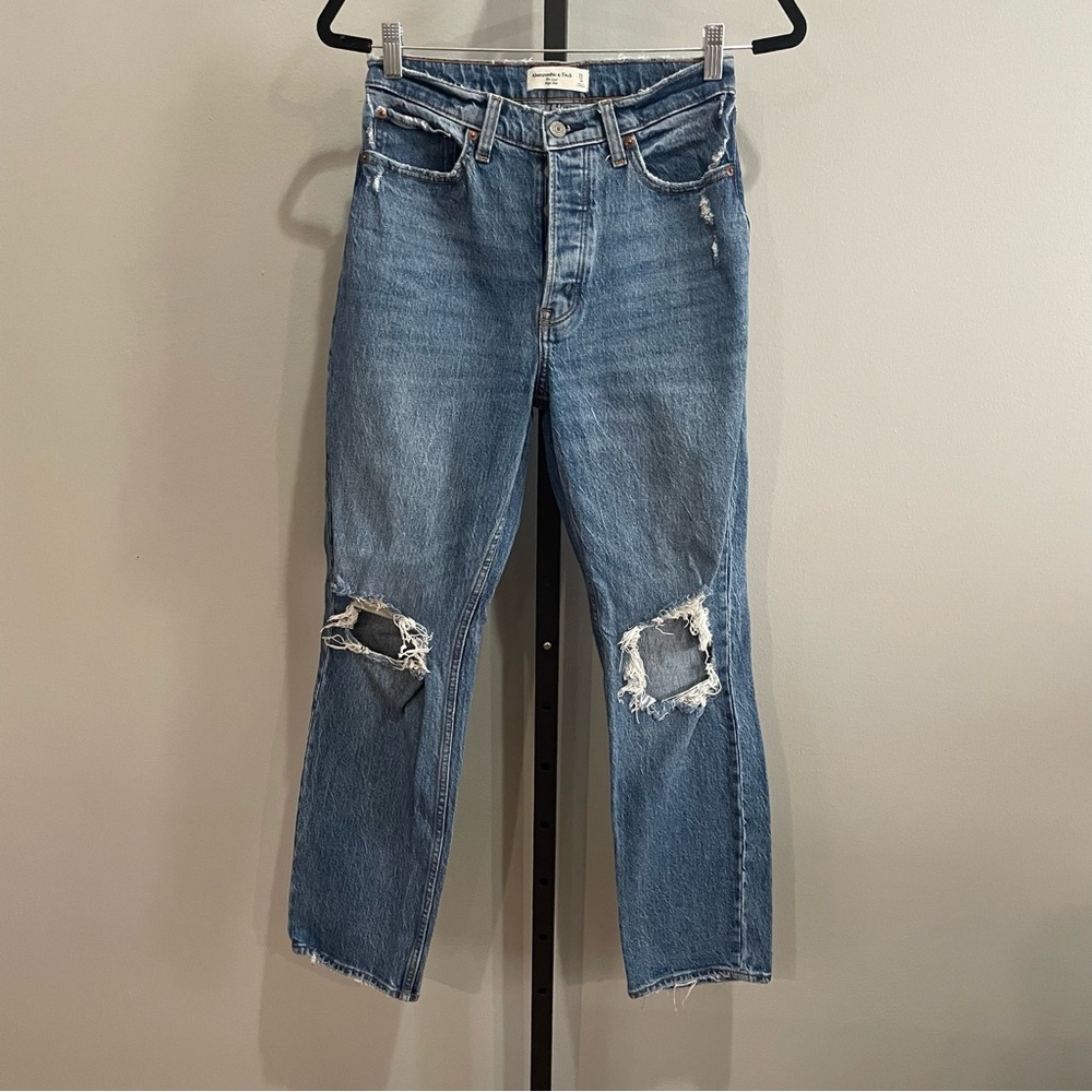 Abercrombie & Fitch The Dad High Rise Jean Women’s Size 25